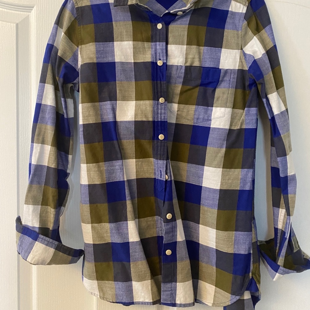 J. Crew TALL flannel shirt
